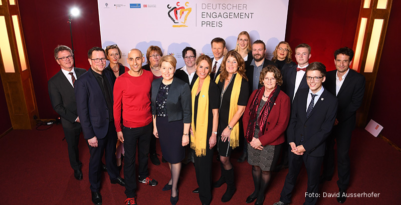 Applaus für Engagierte! Deutscher Engagementpreis 2018 verliehen